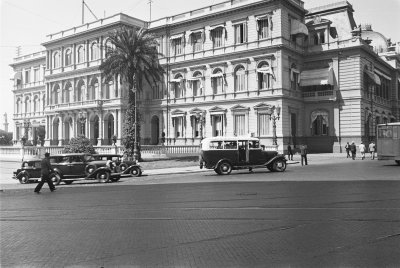 EU: Reisefotos Argentinien. Stadtbilder Buenos Aires. Öffentliches Gebäude (1939), Buenos Aires, 1939