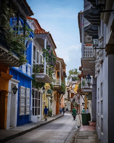In The Morning Cartagena Postcard, Cartagena, 2016