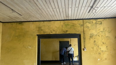 Govern’s bedroom at Elmina Castle, Elmina, 2025
