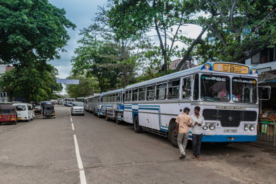 Bus fahren Sri Lanka, Colombo, 2016
