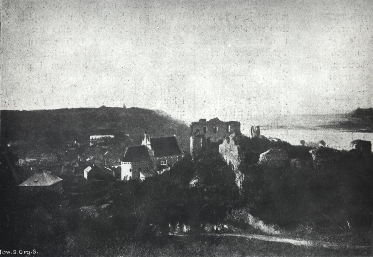 EU: Kazimierz Dolny. Widok ogólny (1903), Kazimierz Dolny, Poland, 1903
