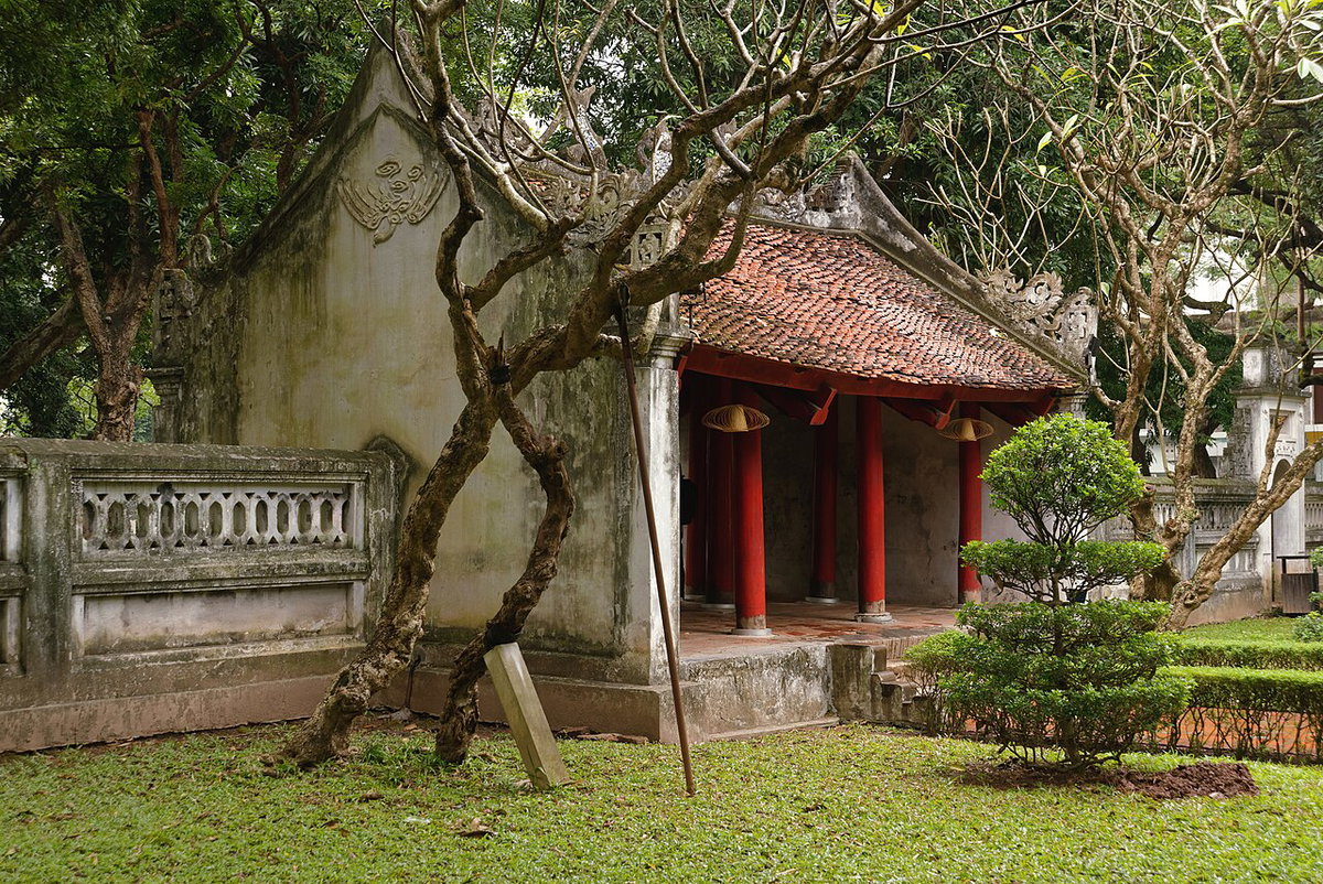 Dai Trung gate, Temple of Literature, Hanoi, Vietnam, 0929, Hanoi, Vietnam, 2024