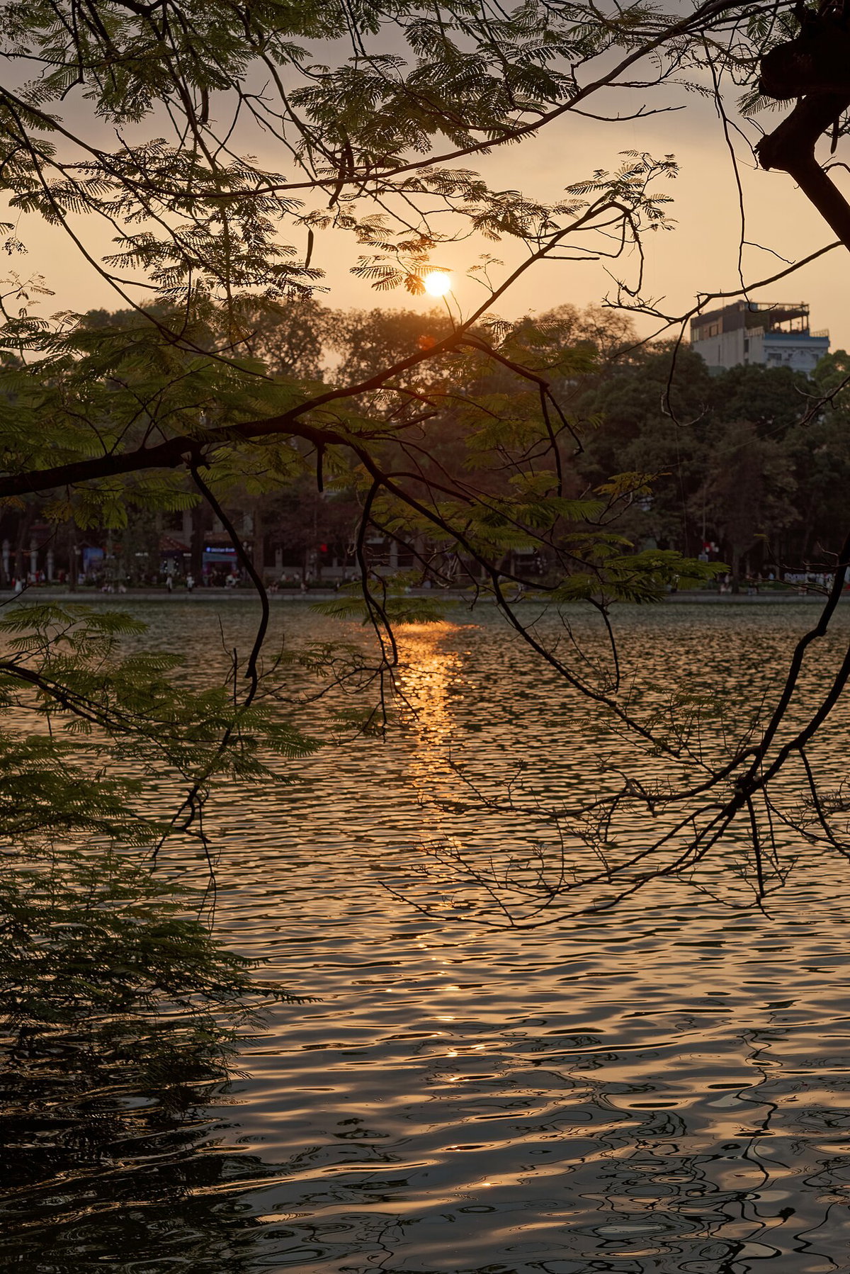 Sunset in Hanoi, Vietnam, 1712, Hanoi, Vietnam, 2024