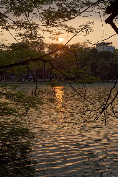 Sunset in Hanoi, Vietnam, 1712, Hanoi, 2024