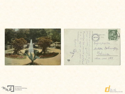 EU: Park Tivoli; Ljubljana (1900), Ljubljana, 1900