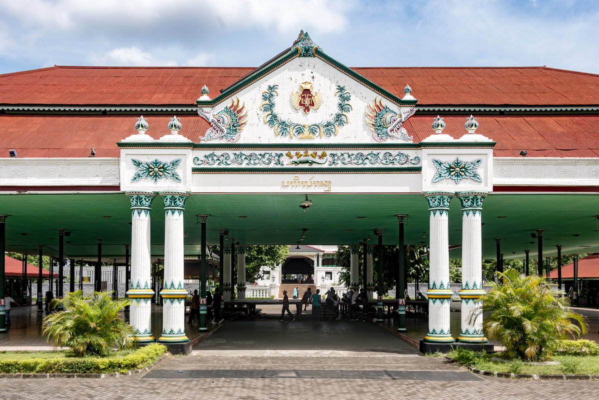 Bangsal Pagelaran of the Kraton of Yogyakarta, Yogyakarta, Indonesia, 2017