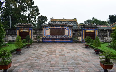 Inside the Purple Forbidden City, Huế, Hue, 2018