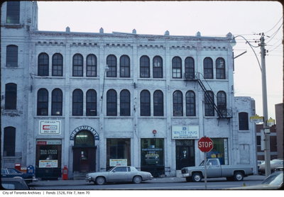 Dalton's Building at Front and Ontario Streets, Toronto, 1980