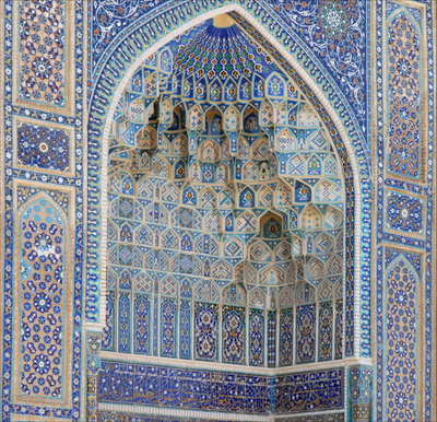 Le portail du Gour Emir (Samarcande, Ouzbékistan), Samarkand, 2011