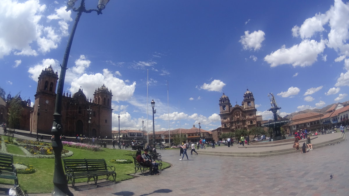Plaza de Armas, Cusco Perú. En el día, Cusco, Peru, 2017