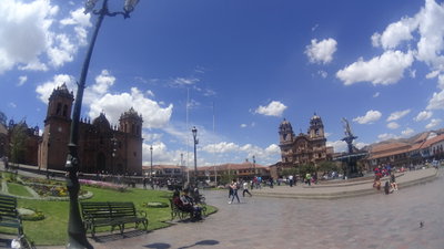 Plaza de Armas, Cusco Perú. En el día, Cusco, 2017