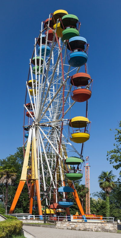 Kutaisi, Park Besika Gabaszwili, Diabelski młyn, Kutaisi, 2014
