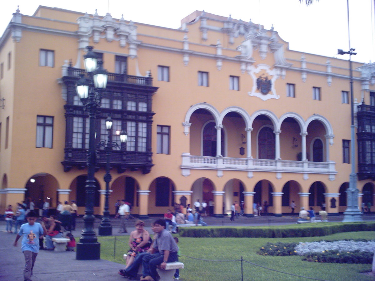 Portal de Escribanos, próximo a Plaza de Armas de Lima, Lima, Peru, 2007