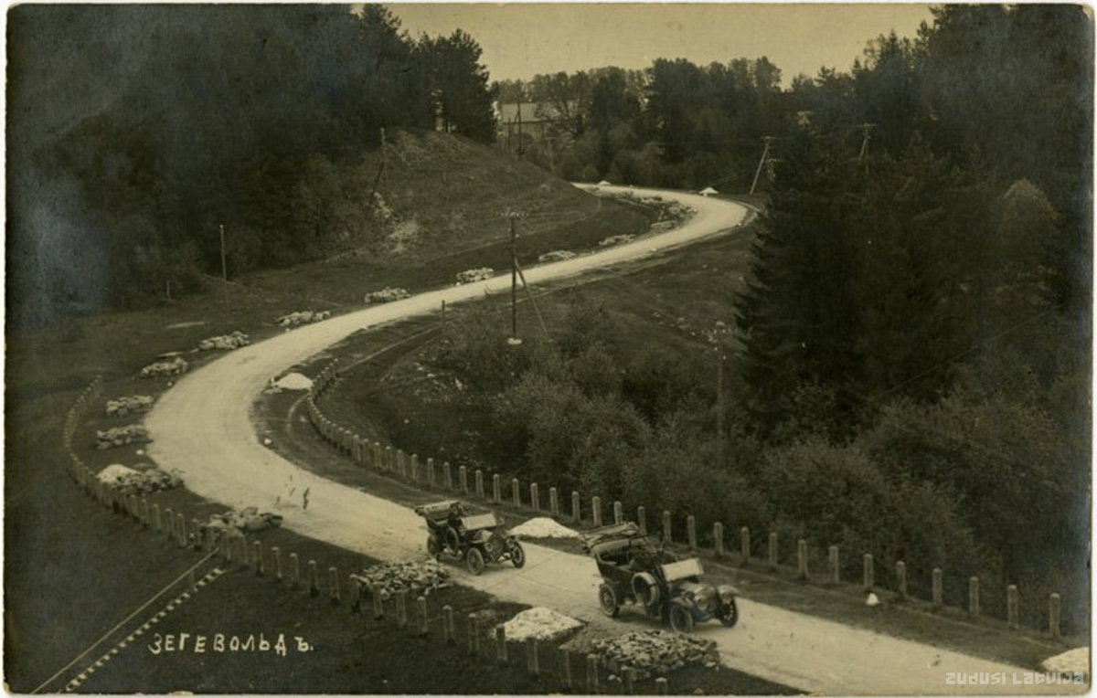 EU: Ceļš Siguldā (1916), Sigulda, Latvia, 1916
