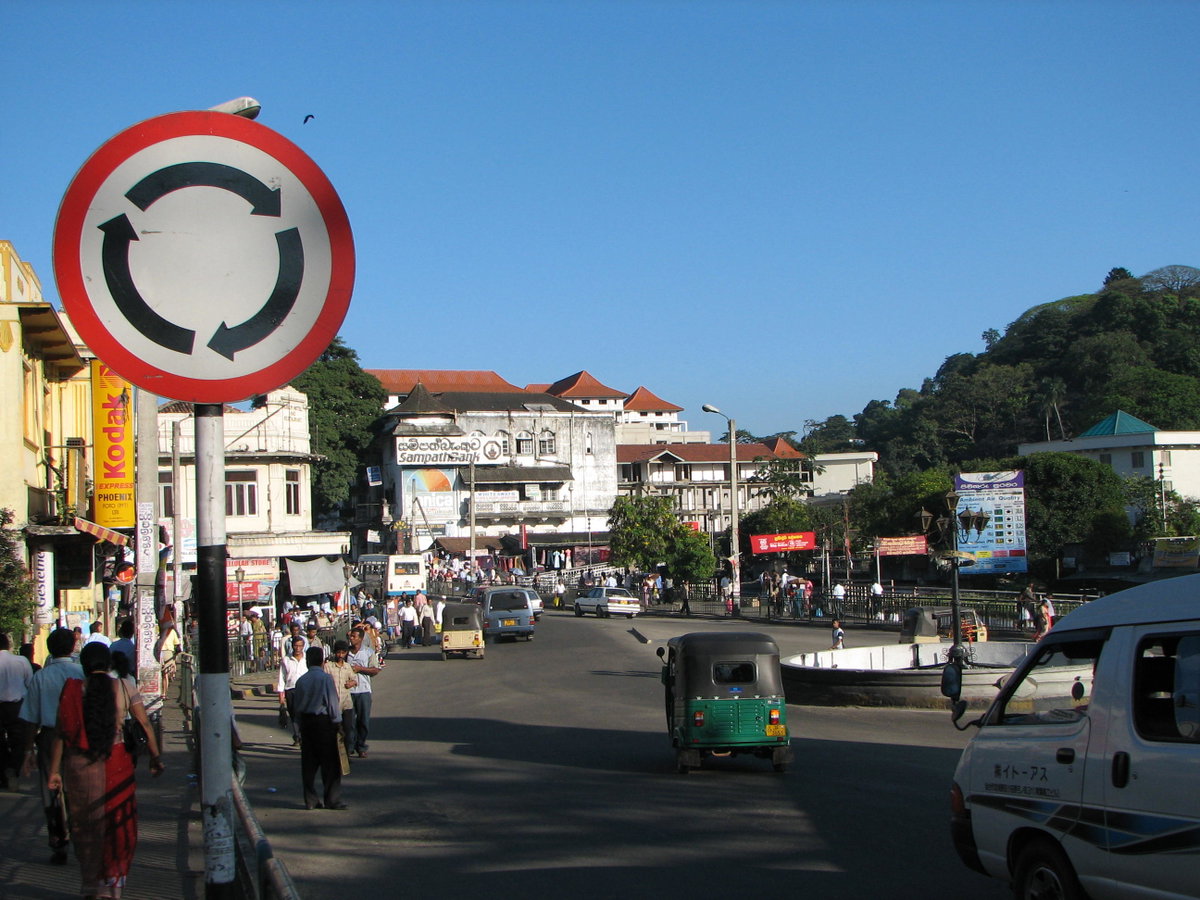Street of Kandy, Kandy, Sri Lanka, 2006