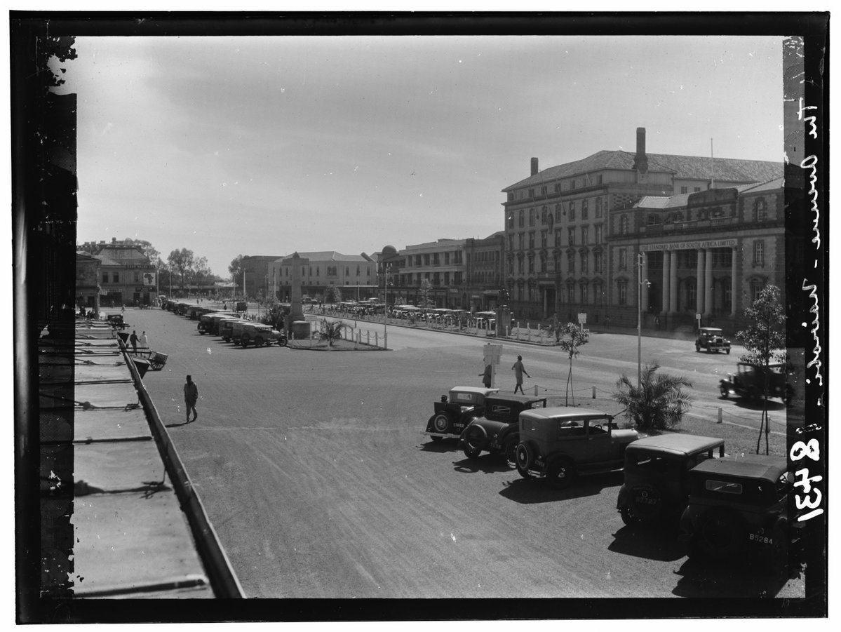 Kenya Colony. Nairobi. Sixth Avenue near the standard bank LOC, Nairobi, Kenya, 1936