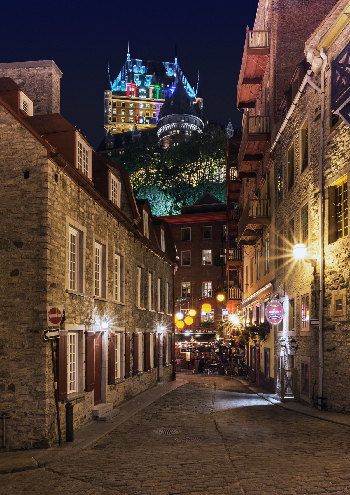 Champlain Quebec city, Quebec City, Canada, 2017