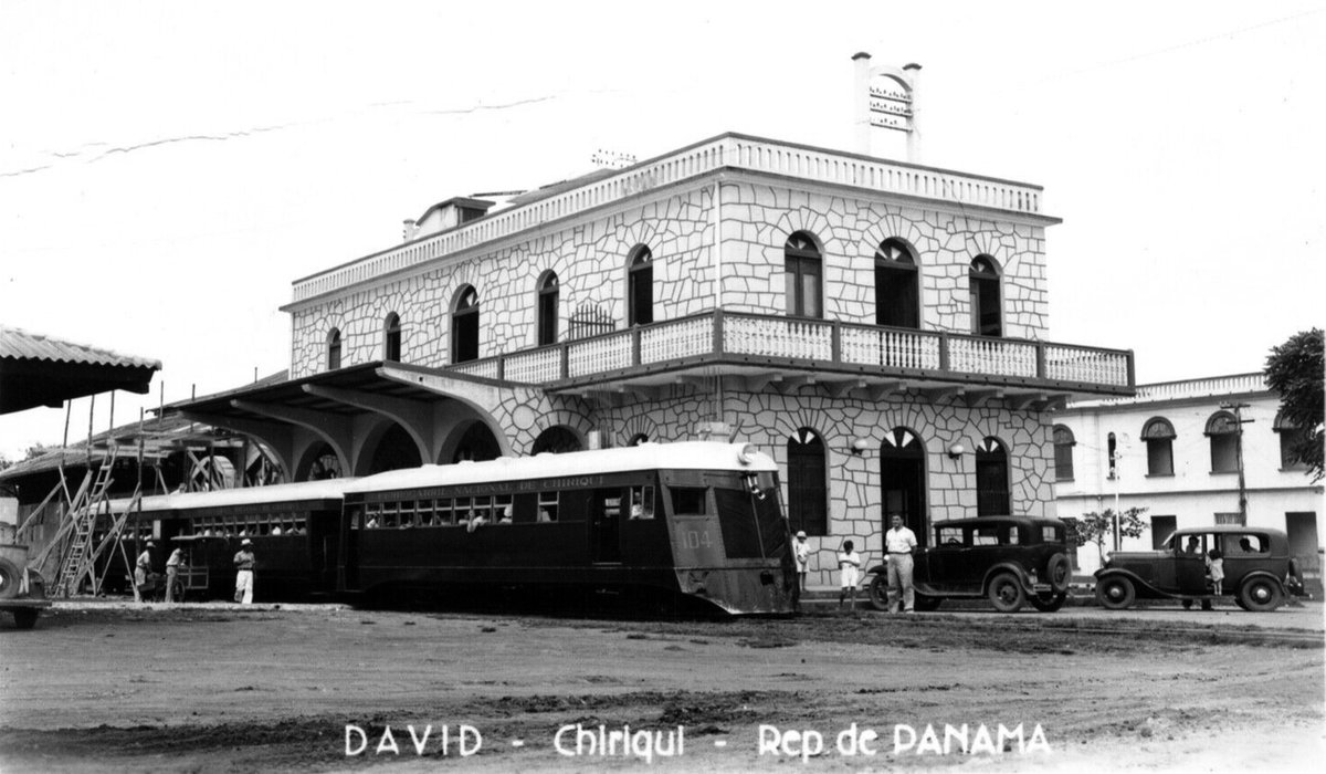 Ferrocarril Nacional de Chiriquí - David, David, Panama, 1930