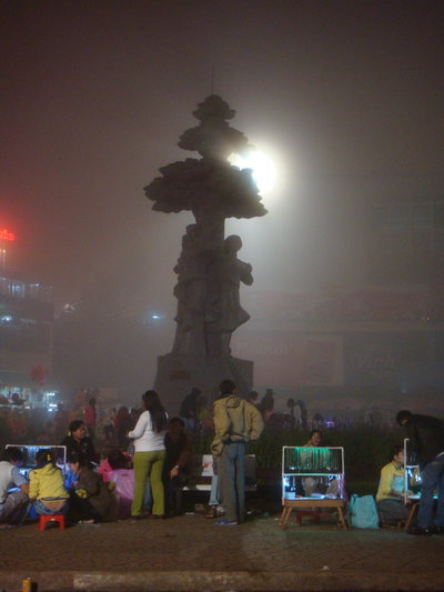Dalat night market, Da Lat, 2010
