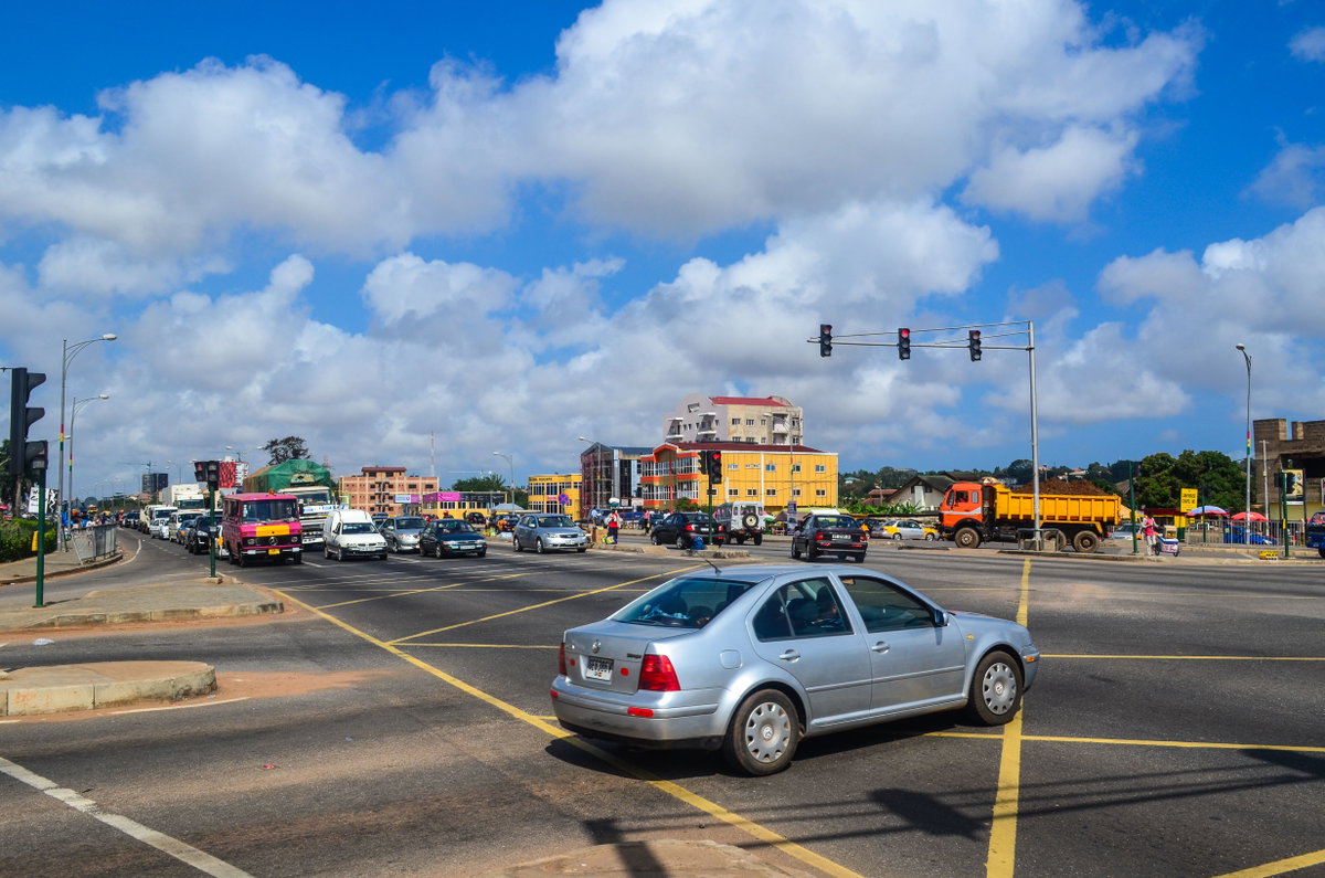 Accra Highway, Accra, Ghana, 2013