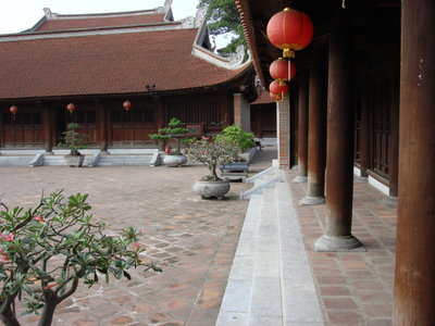 Lascar Detail of the pavilions of the fourth courtyard - Temple of Literature, Hanoi, 2008
