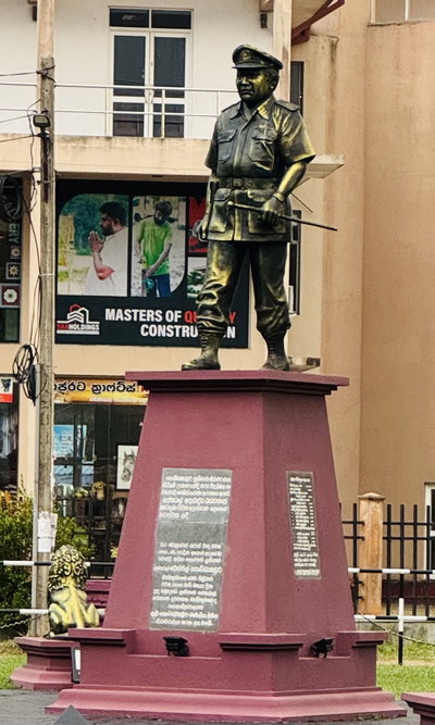 Denzil Kobbekaduwa Statue anuradhapura, Anuradhapura, 2025