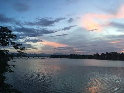 Sunset on the Perfume River 8, Hue, 2018