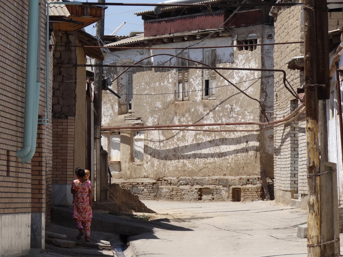 Old City (Jewish Quarter) Street Scene - Samarkand - Uzbekistan, Samarkand, Uzbekistan, 2012