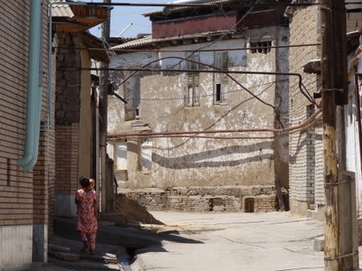 Old City (Jewish Quarter) Street Scene - Samarkand - Uzbekistan, Samarkand, 2012