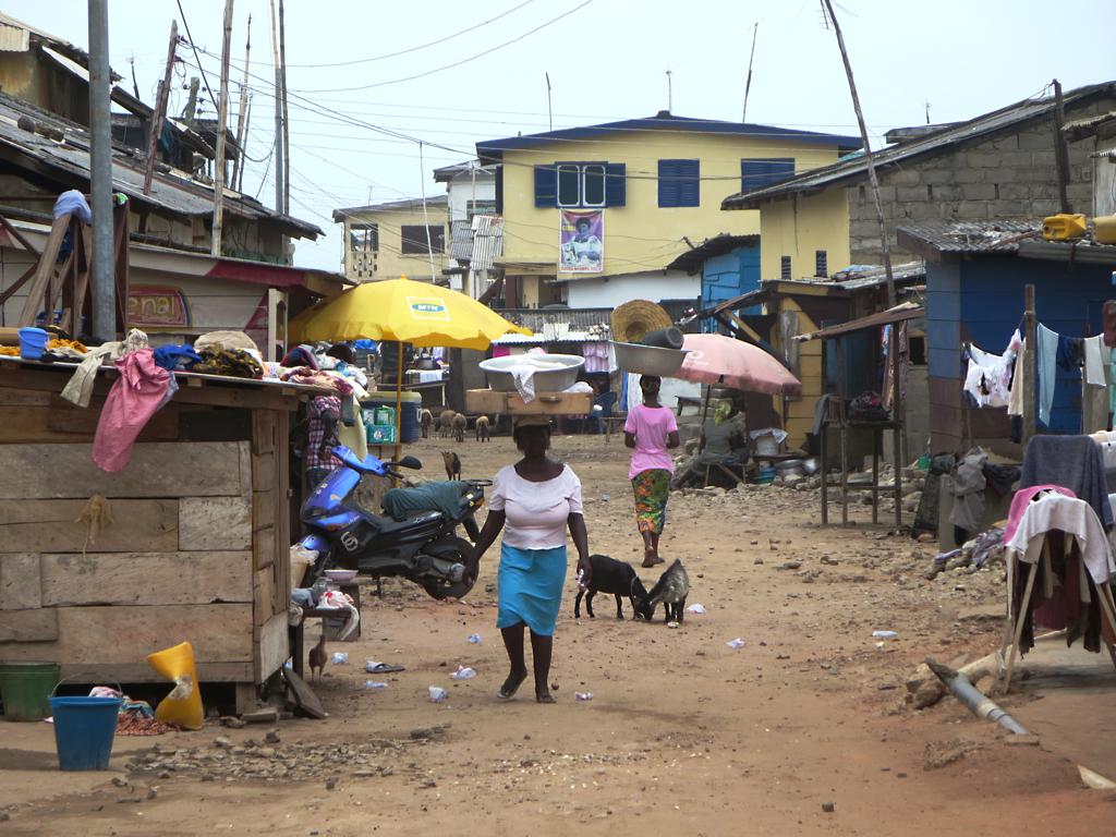 Back Streets of Elmina, Elmina, Ghana, 2015