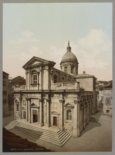 Ragusa. Duomo, Dubrovnik, 1890