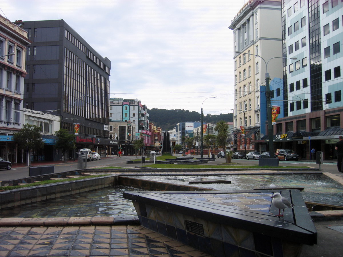 Wellington downtown, Wellington, New Zealand, 2011