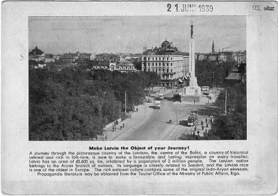Riga in 1939, Riga, 1939