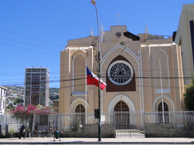 Iglesia de los Doce Apóstoles-Frontis 04, Valparaíso, 2012