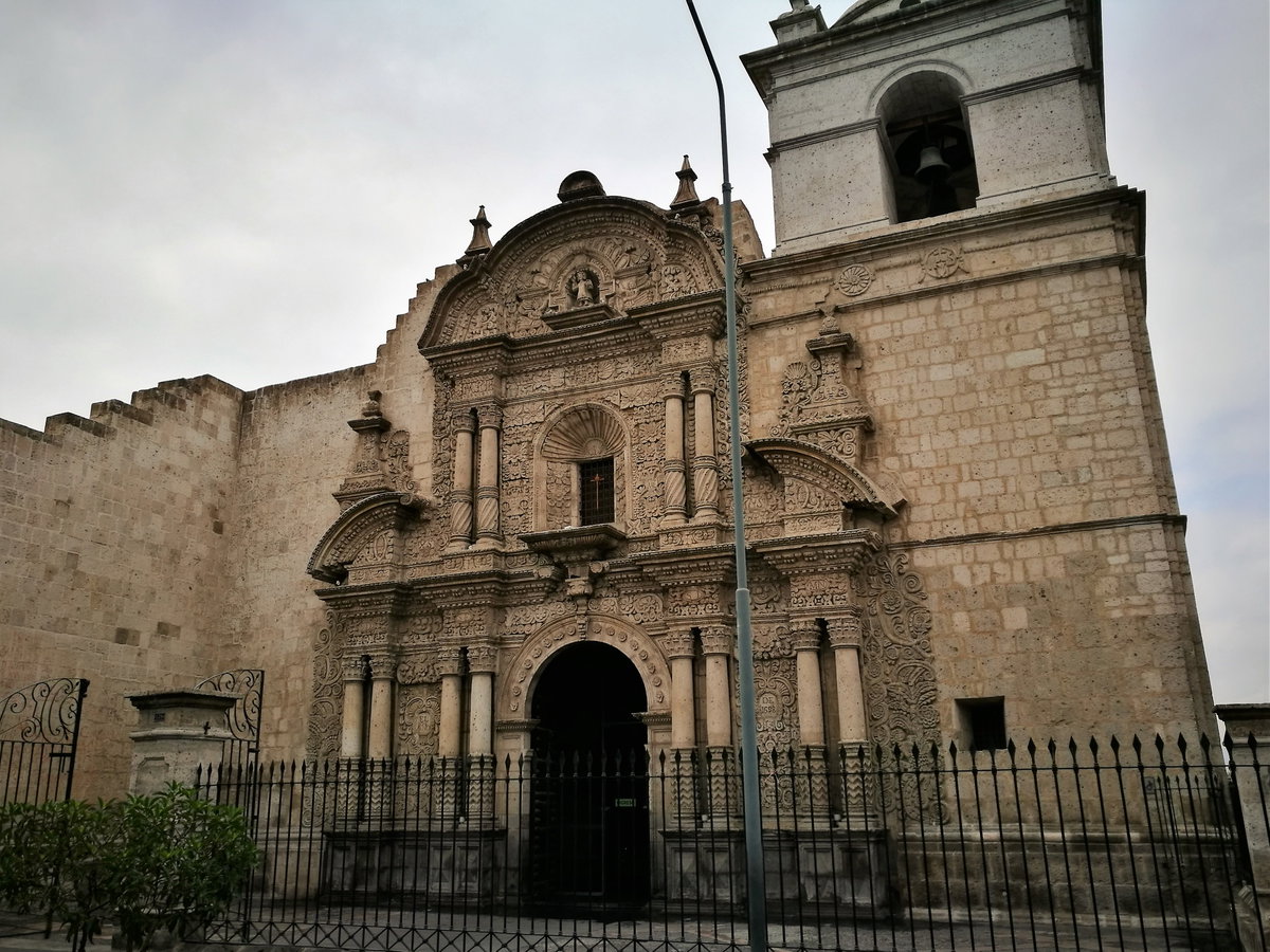 Església de la Companyia de Jesús d'Arequipa, Arequipa, Peru, 2017