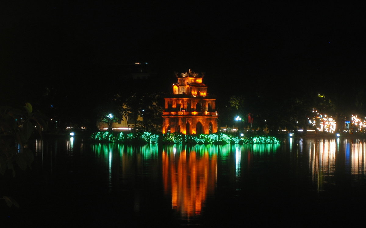 Turtle tower, Hanoi, Vietnam - Hà Nội, Việt Nam, Hanoi, Vietnam, 2009