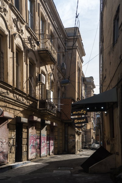 A street in Old Tbilisi, Tbilisi, 2023