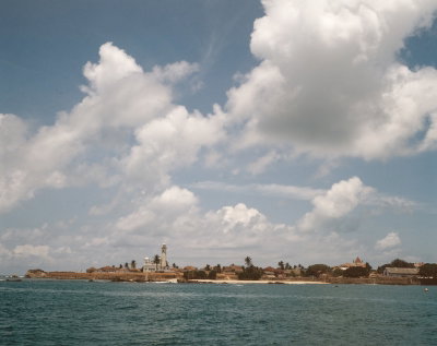 EU: Fort Galle, gezien vanaf zee, zuidzijde (1983), Galle, 1983