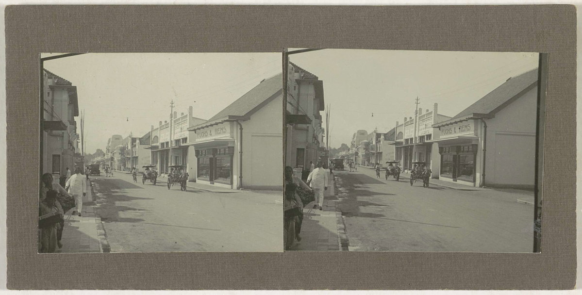 EU: Onaga-weg, Bandoeng (1910), Bandung, Indonesia, 1910