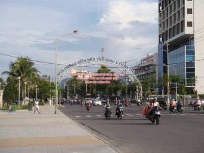 Street in Nha Trang, Vietnam, Nha Trang, 2010