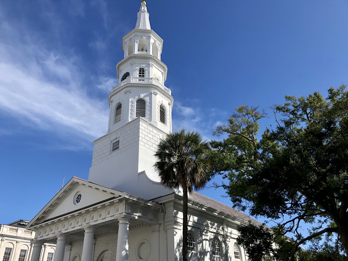 St. Michael's Episcopal Church, French Quarter, Charleston, SC, Charleston, United States, 2019