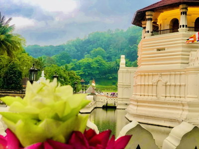 Sri Dalada Maligawa or the Temple of the Sacred Tooth Relic, Kandy, 2019