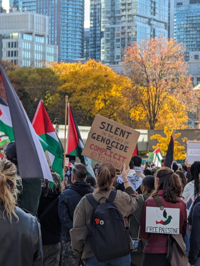 Toronto rally for Palestine, Toronto, 2023