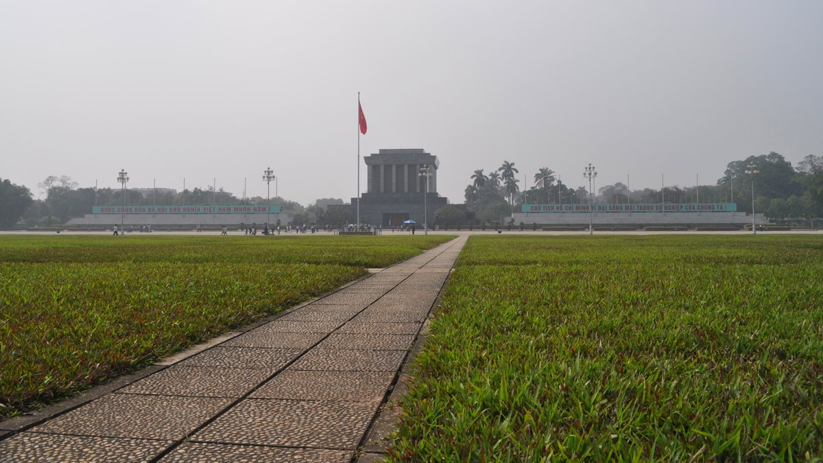 Ho Chi Minh's Mausoleum, Ba Dinh Square, Hanoi, Hanoi, Vietnam, 2012