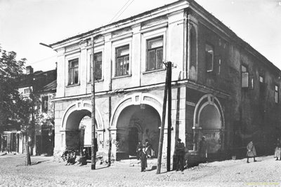 EU: Oleśnicki tenement house on the Market Square in Sandomierz. (1922), Sandomierz, 1922
