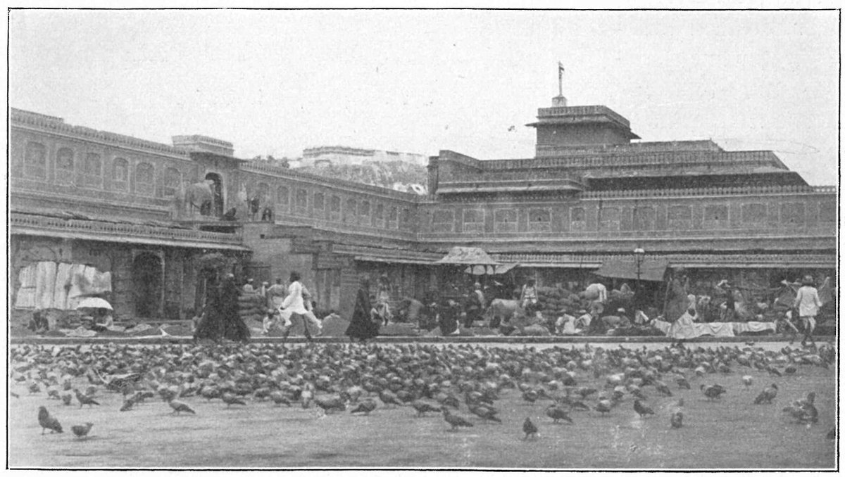 Market place of Jaipur (1903), Jaipur, India, 1903