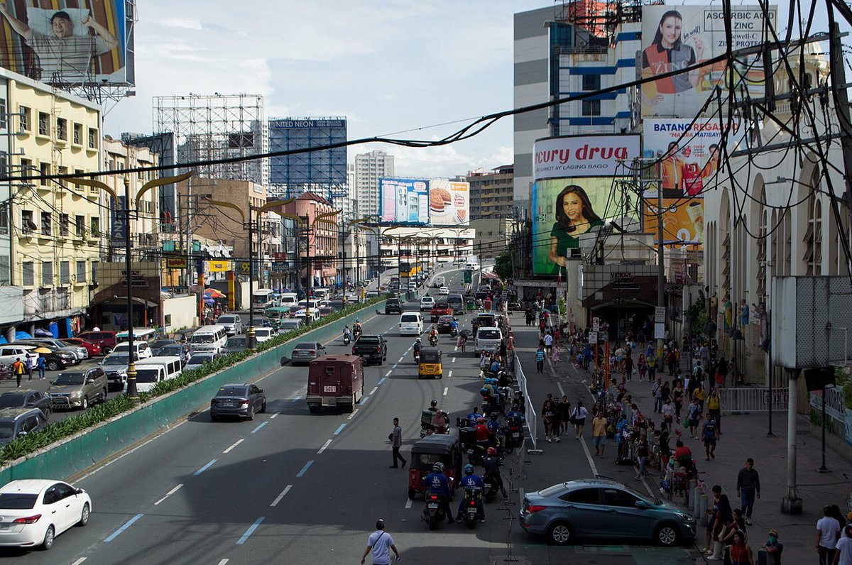 Quezon Boulevard southbound (Quiapo, Manila)(07-16-2024), Manila, Philippines, 2024
