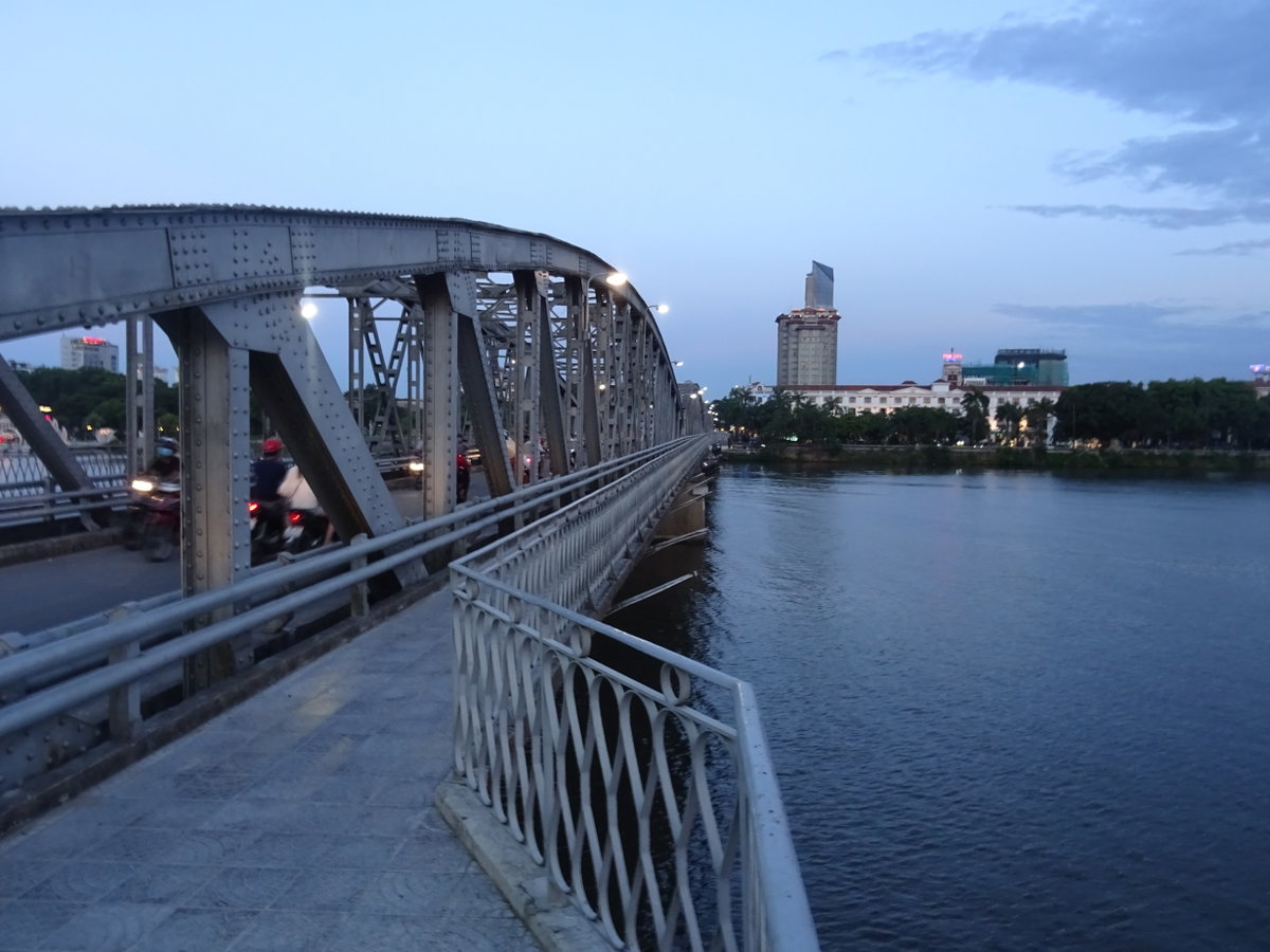 Truong Tien bridge in Huế, Hue, Vietnam, 2018
