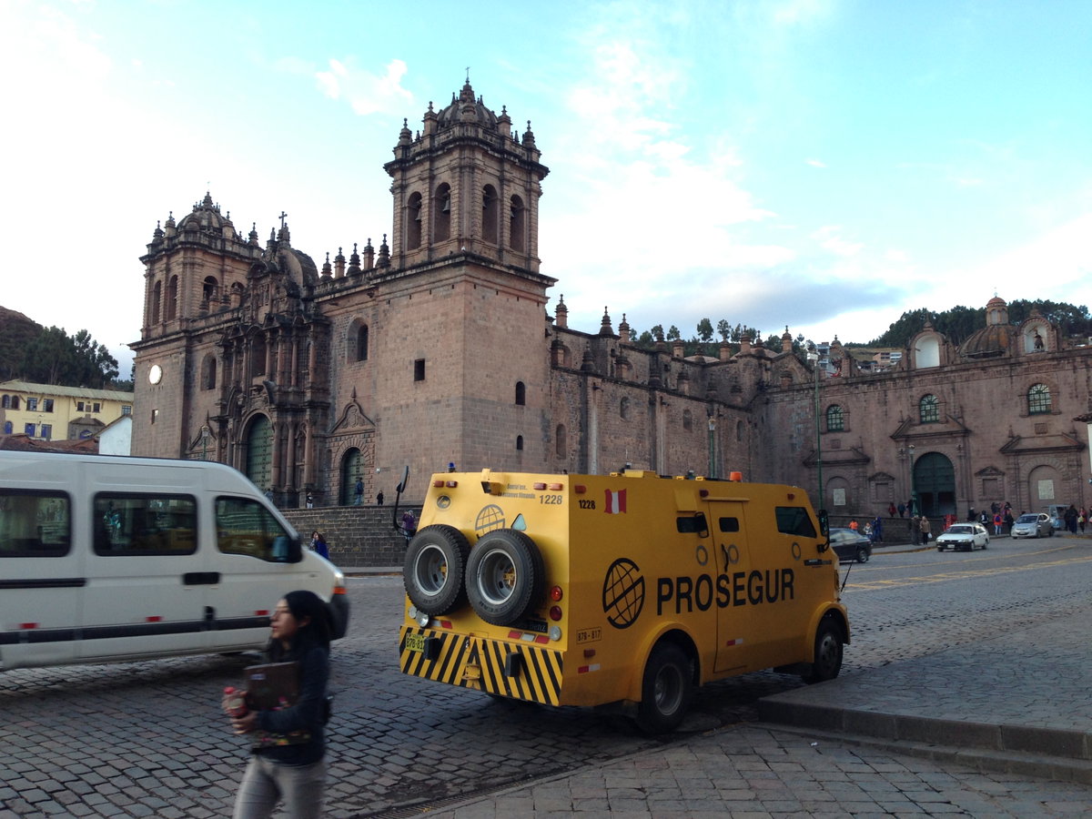 Enkasiga kamiono en Kusko, Cusco, Peru, 2020