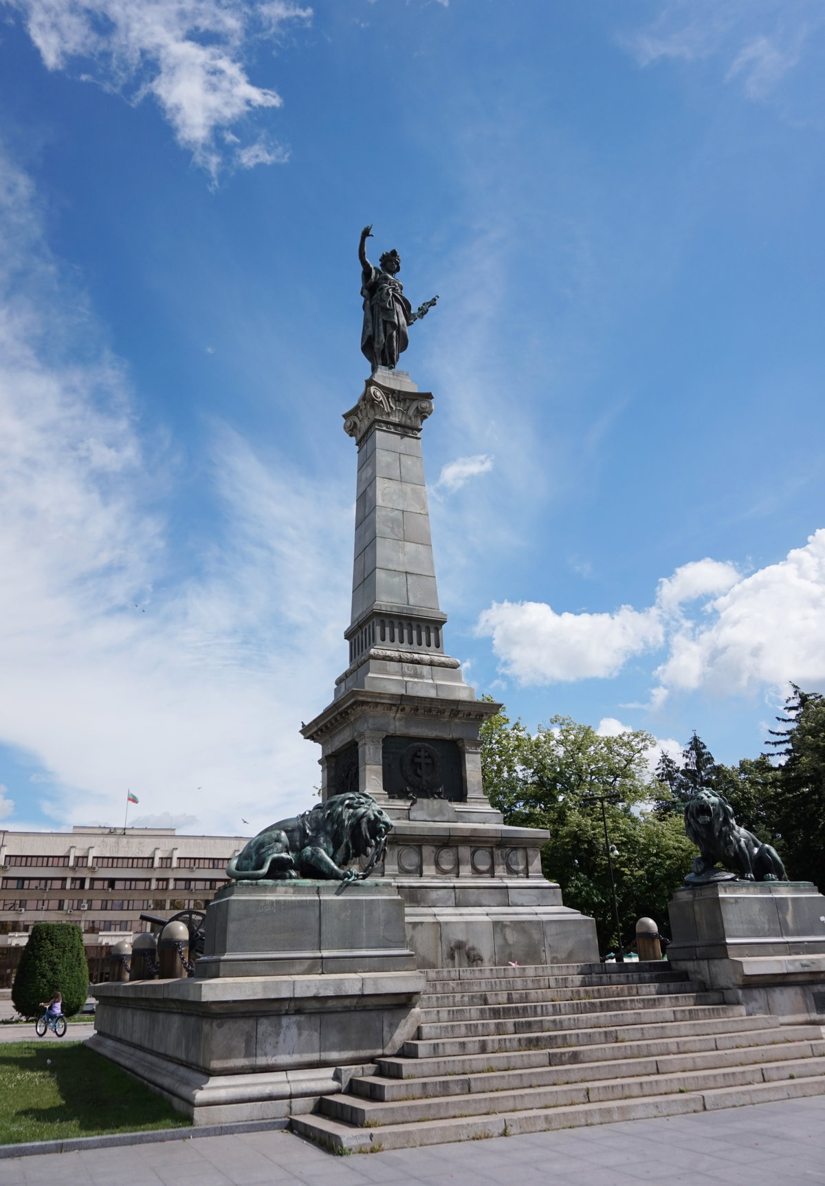Freedom Monument in Rousse, Ruse, Bulgaria, 2016